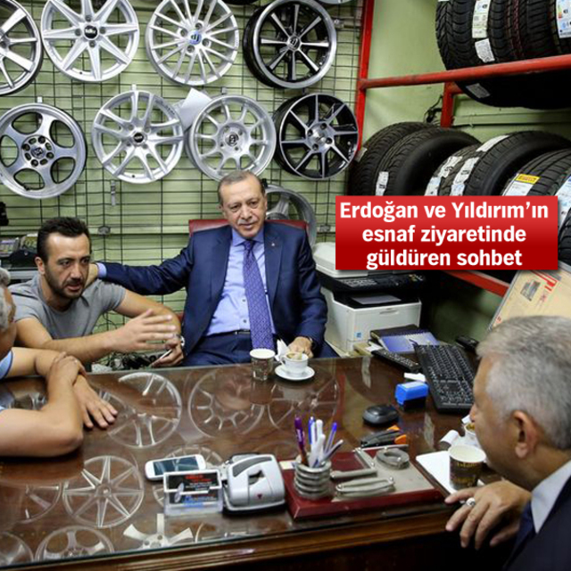 Erdoğan'ın elini fazla sıkan berber şimdi çok pişman!