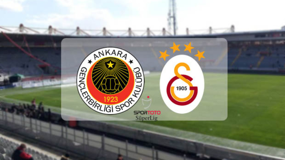 Galatasaray, Gençlerbirliğine konuk oluyor
