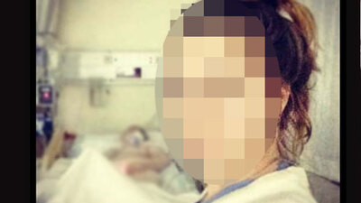 Hemşireden skandal paylaşımlar!