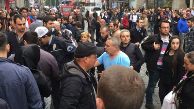 Epilasyon broşürü dağıtılıyor diye...