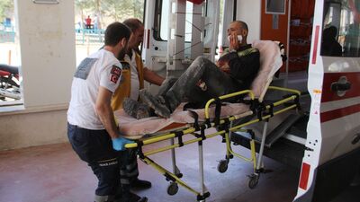 Suriyeli işçi yüzünü kesti!