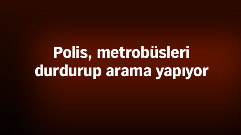 Metrobüs durağı yakınında silahlı saldırı!