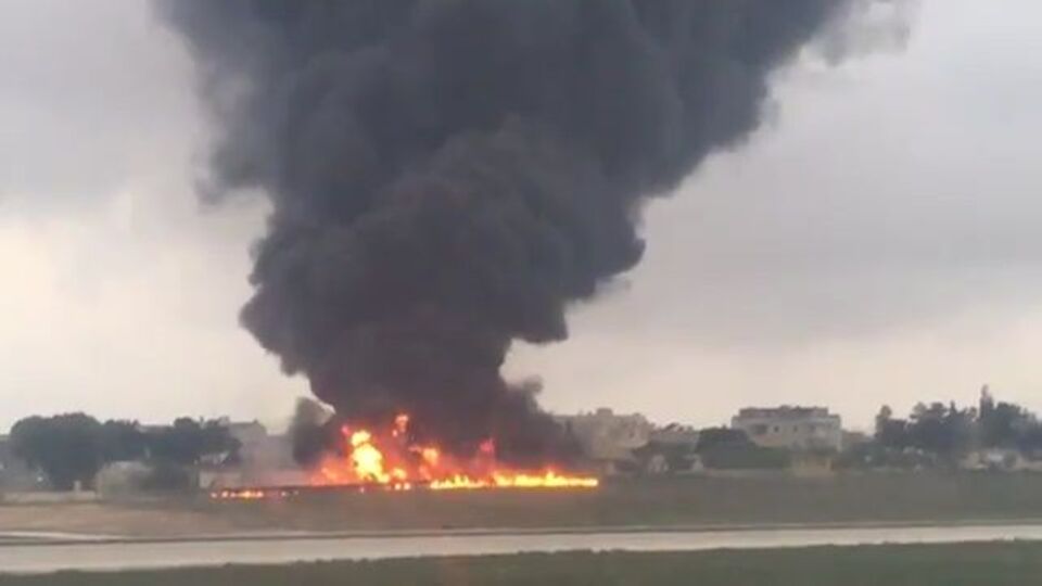 Malta'da uçak kazası: 5 ölü