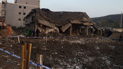 Çin'de büyük patlama: 10 ölü