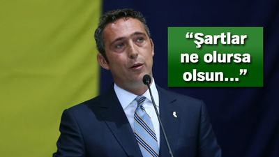 Ali Koç başkan adaylığını böyle açıkladı!