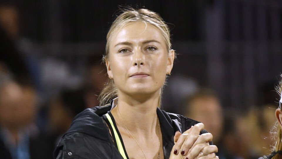 Sharapova klasmanın dışında
