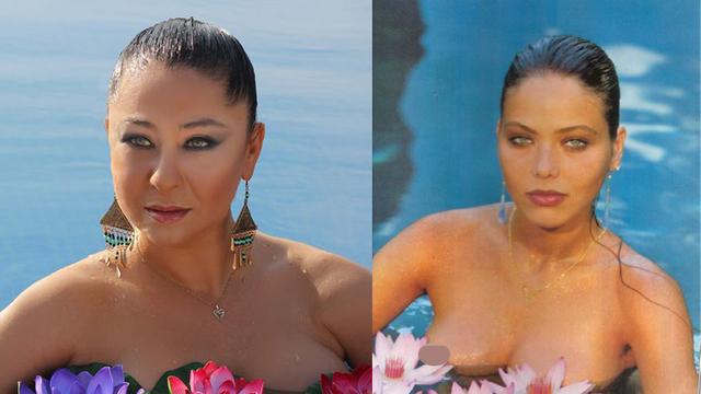Ornella Muti pozu dondurdu