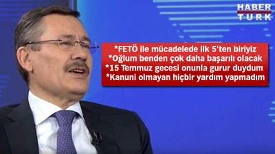 Melih Gökçek: Milli bir koalisyona ihtiyaç var