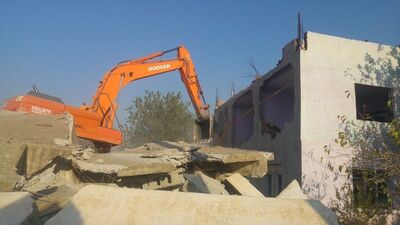 Yıkılan binaların atıkları hazır betona dönüştürülecek