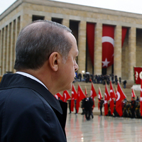 Devlet erkanı Anıtkabir'de buluştu