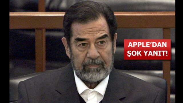 "Saddam Hüseyin olmadığını kanıtla, paranı geri verelim"
