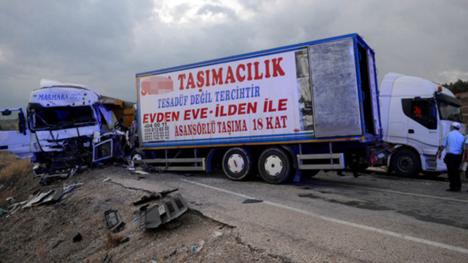 Kilis'te zincirleme kaza