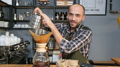 Kahve sevgisiiyle şampiyon oldu