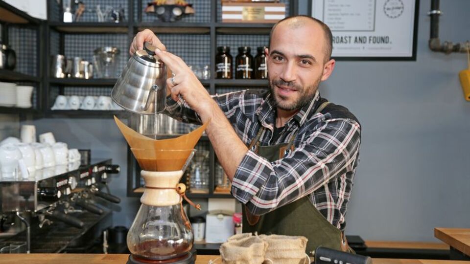 Kahve sevgisiiyle şampiyon oldu