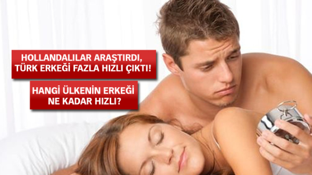 Sevmek bir ömür sürer, sevişmek 3 dakika!