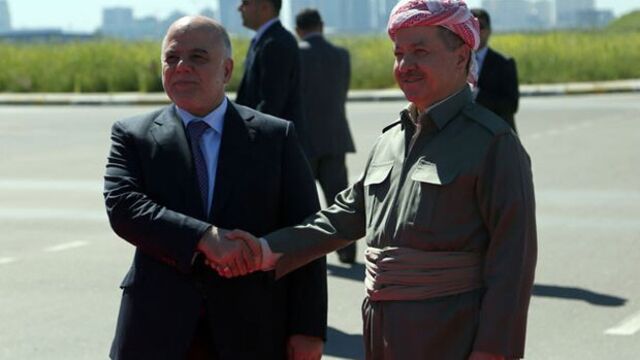Barzani ve İbadi biraraya geldi