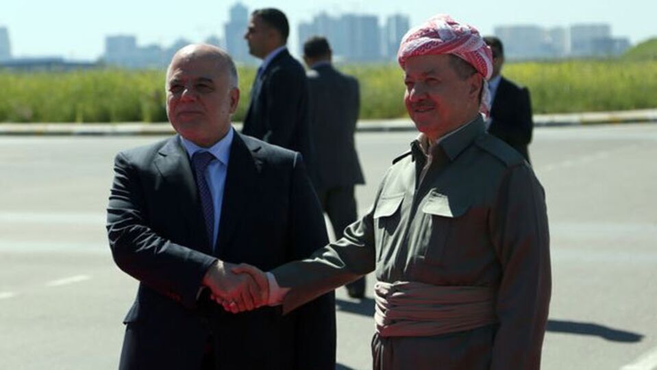 Barzani ve İbadi biraraya geldi