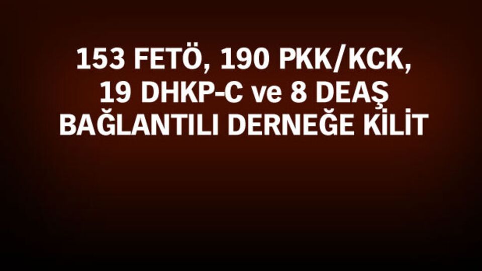 Derneklere terör operasyonu!