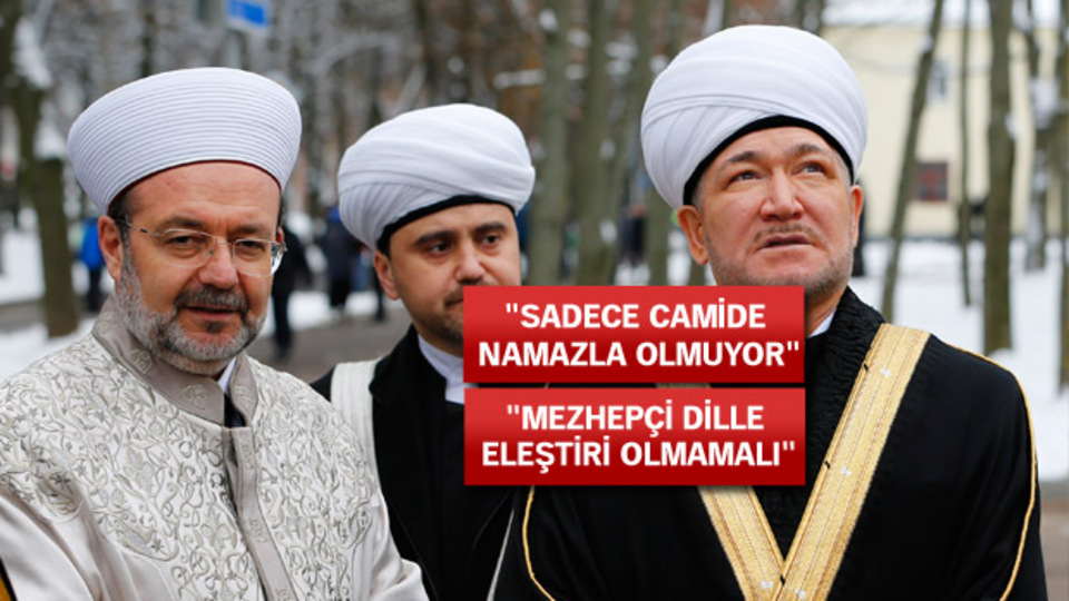Diyanet İşleri Başkanı Görmez'den müfredat mesajı!