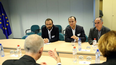 Kaçak HDP'li AB komisyonunda