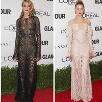 Glamour Yılın Kadınları ödül gecesinde kırmızı halı şıklığı