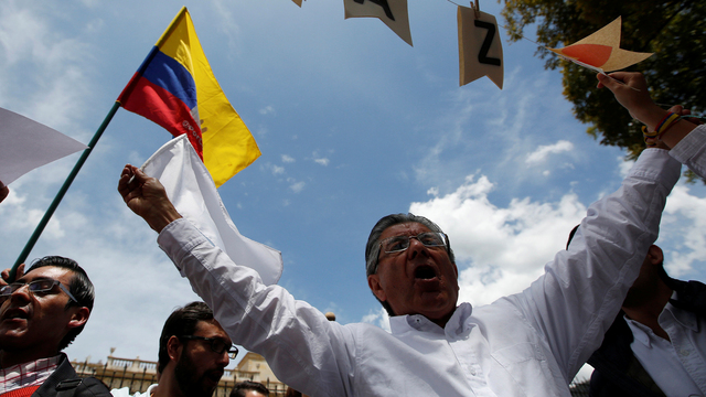 Kolombiya güçleri ile FARC arasında çatışma