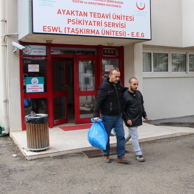 Polis onu bu halde buldu!
