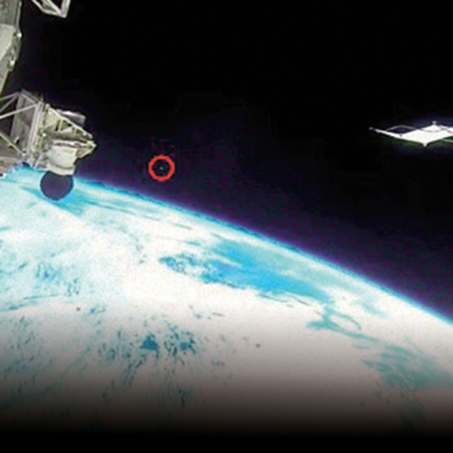 Canlı yayında UFO sansürü!