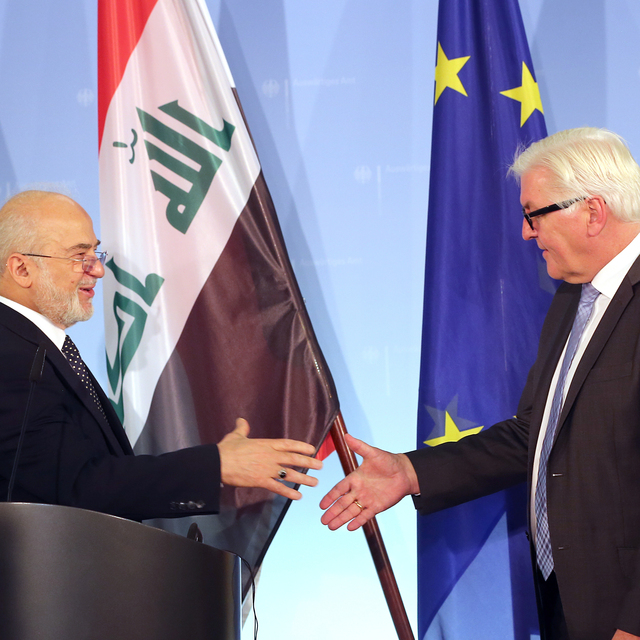 Alman Bakan Steinmeier, Caferi ile görüştü