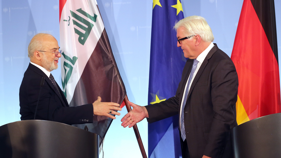Alman Bakan Steinmeier, Caferi ile görüştü