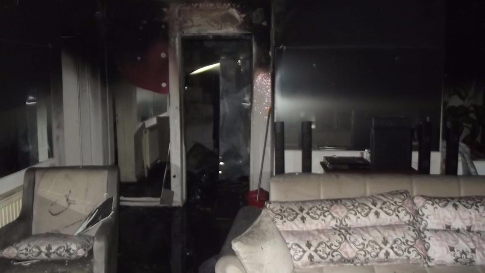 Genelev sahibi yangında öldü!