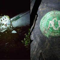 Brezilyalı futbolcuları taşıyan uçak düştü!