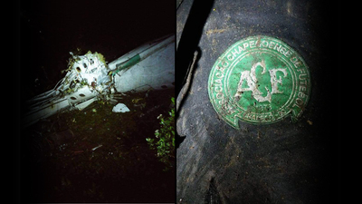 Brezilyalı futbolcuları taşıyan uçak düştü!