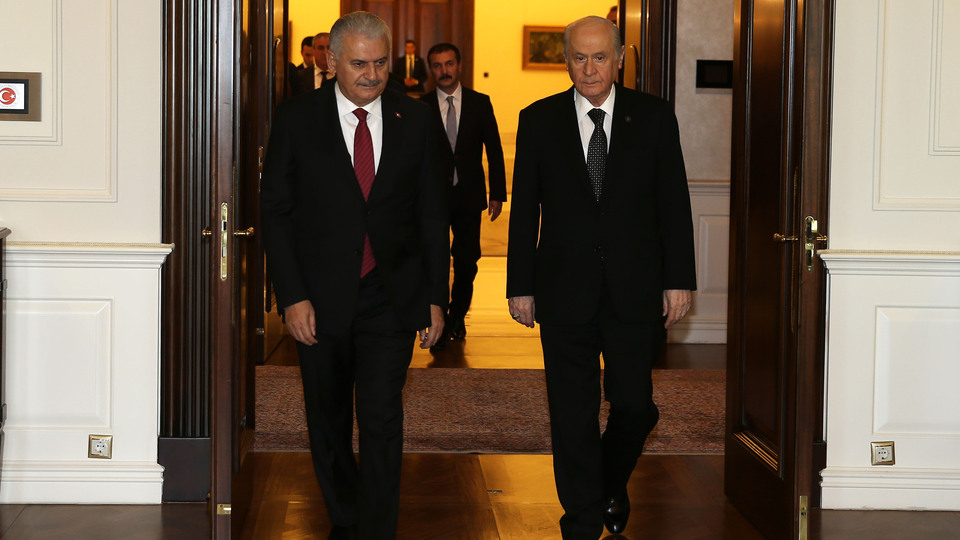 Yıldırım ve Bahçeli bugün görüşüyor