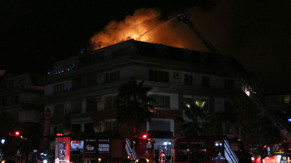 G. Saray'lı futbolcunun oturduğu rezidansta yangın!