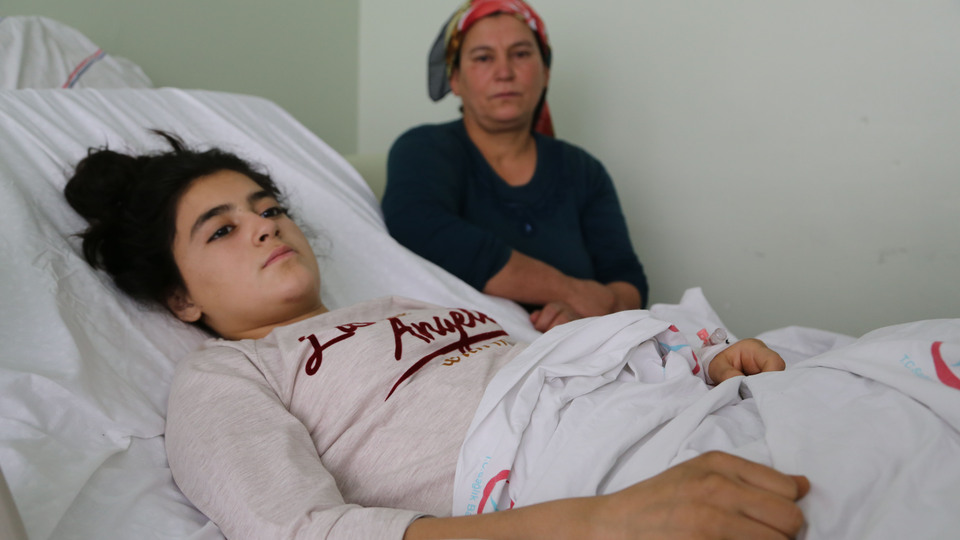 Hayata "açılan yorganla" tutundu!