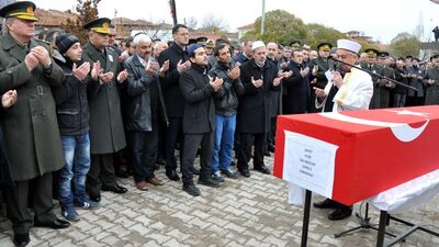 Uludere şehidi son yolculuğuna uğurlandı