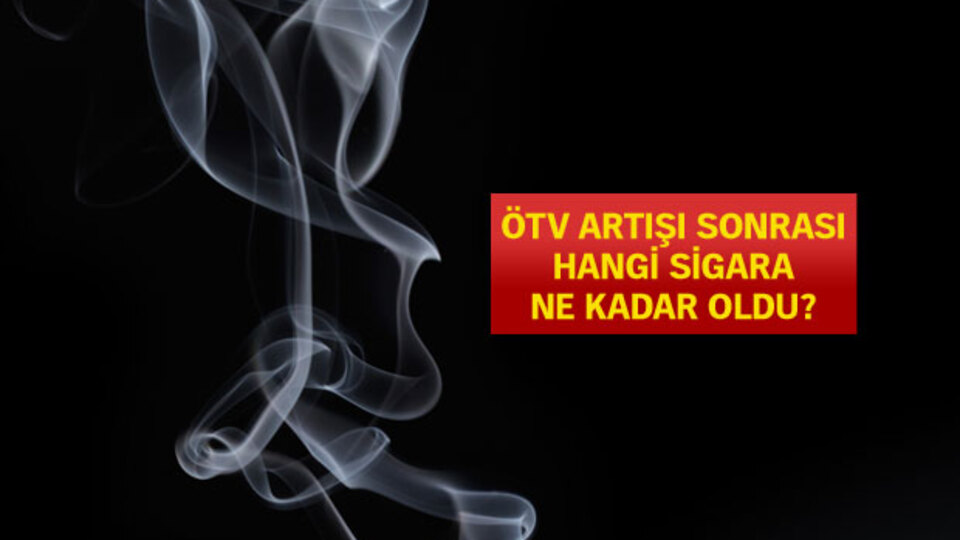 İşte zamlı sigara fiyatları!