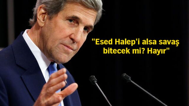 ABD'den kritik Halep ve Esed açıklaması