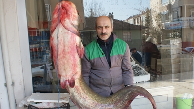 Baraj gölünde yakalandı!