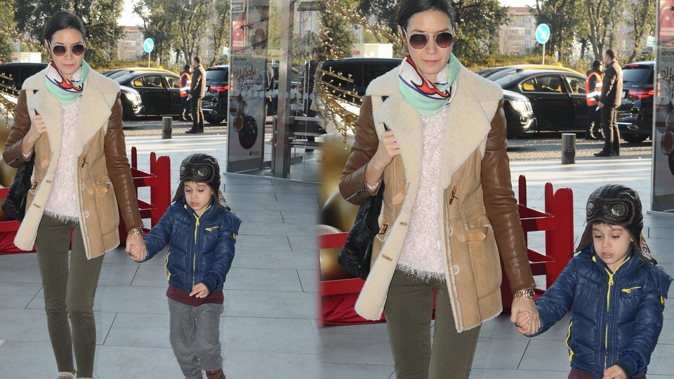 Anne-oğul baş başa