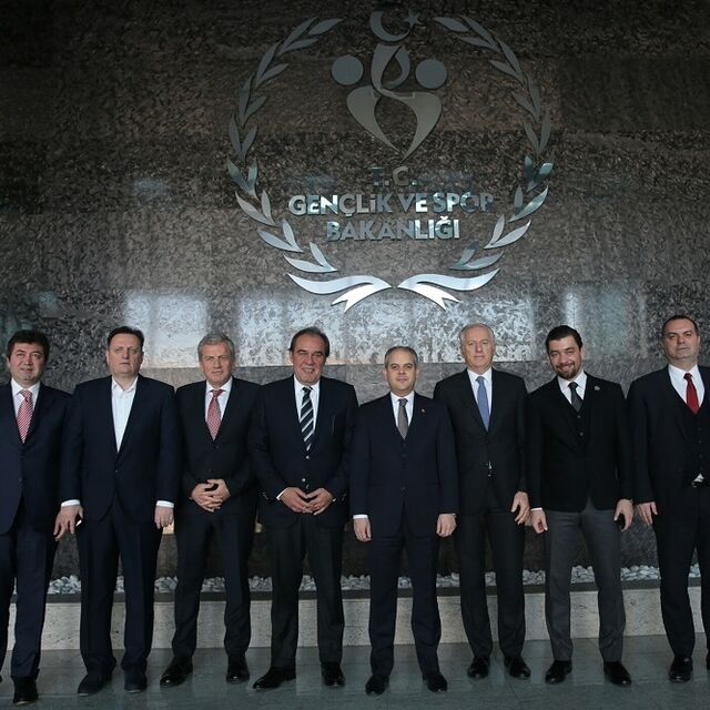 TFF ve TBF'den Bakan Kılıç'a ziyaret
