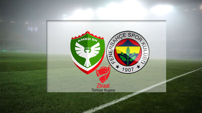 Amedspor, Fenerbahçe'yi ağırlıyor