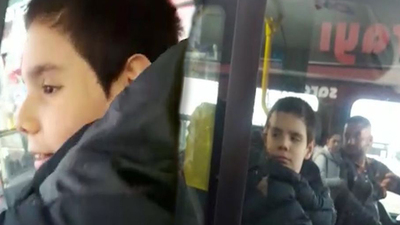 Minibüste vicdan sınavı!