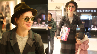 Anne-kız alışverişte