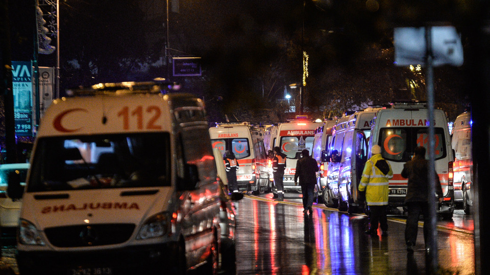 Reina'ya terör saldırısı! 39 kişi hayatını kaybetti, 65 kişi yaralandı