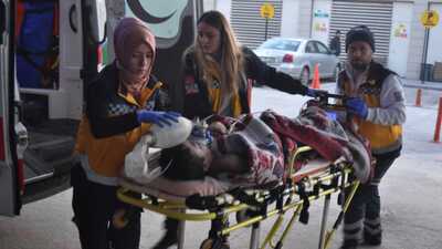 Banyoda akıma kapıldı