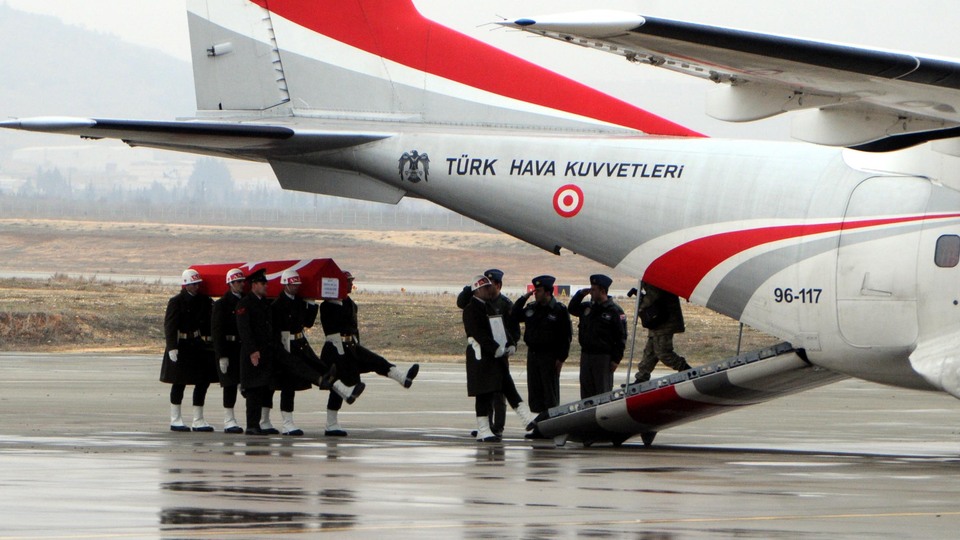 Fırat Kalkanı şehitleri memleketlerine uğurlandı