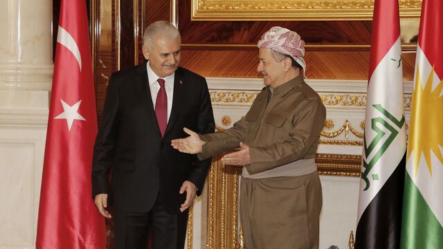 Yıldırım ve Barzani'den PKK ve DEAŞ mesajı!