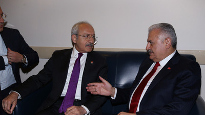 Başbakan'dan Kılıçdaroğlu ile sürpriz görüşme